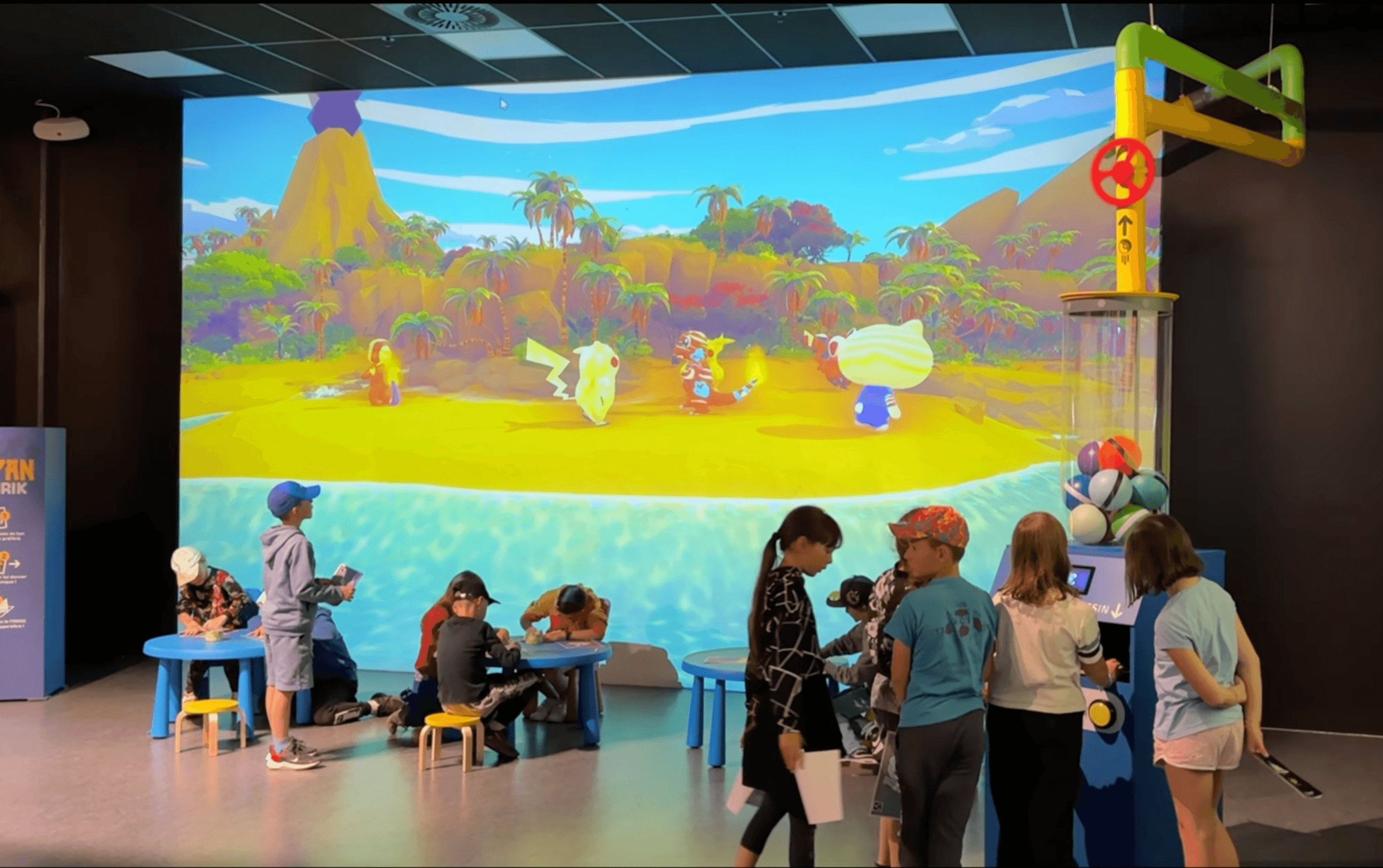 Interactive Drawing Wall